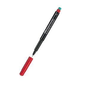 Перманентен тънкописец Faber-Castell 1513 OHP F - син, зелен, червен, черен