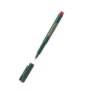 Тънкописец Faber-Castell 1511 Fineliner 0.4мм - син, зелен, червен, черен
