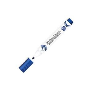 Борд маркер за бяла дъска Faber-Castell W20 - син, зелен, червен, черен