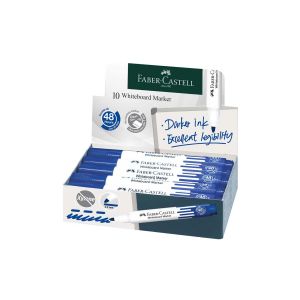 Борд маркер за бяла дъска Faber-Castell W20 - син, зелен, червен, черен