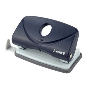 Перфоратор Axent Welle Plastic до 10листа - син, бордо, черен