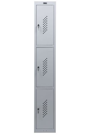 Метален гардероб за съблекалня ML 13-30 - 1830x300x500мм