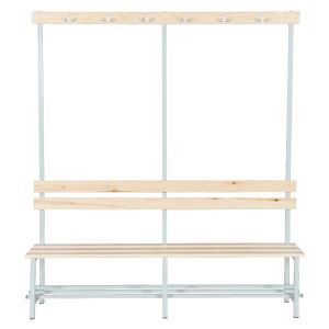 Закачалка за съблекалня с пейка 180-4 - 2000х1800х410мм