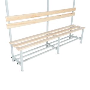 Закачалка за съблекалня с пейка 180-4 - 2000х1800х410мм