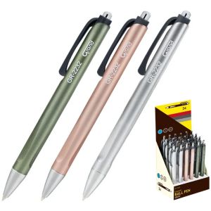 Автоматична химикалка Grand GR-2232 - 0.7мм, син