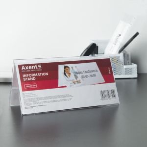 Информационна поставка - Axent, 198x99мм