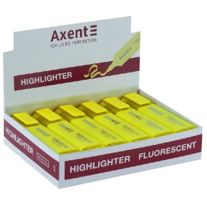 Текстмаркер Axent 2537 - 1-5мм, различни цветове