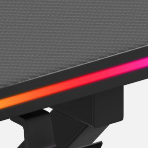 Геймърско бюро Hero 1.7 RGB, 120см