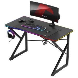 Геймърско бюро Hero 1.7 RGB, 120см