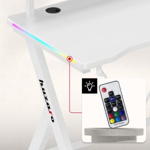 Геймърско бюро Hero 1.9 RGB, 120см