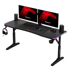 Геймърско бюро Hero 4.6 RGB, 160см