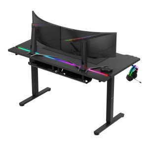 Електрическо бюро Hero 8.7 RGB с регулируема височина, 140см