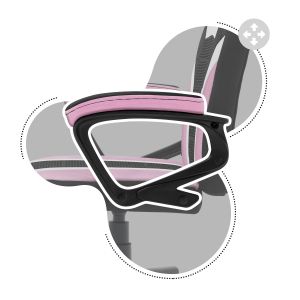 Детски геймърски стол Ranger 1.0 - розов