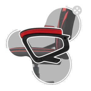 Детски геймърски стол Ranger 1.0 - червено