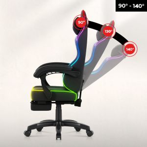 Геймърски стол Force 3.7 - RGB LED подсветка