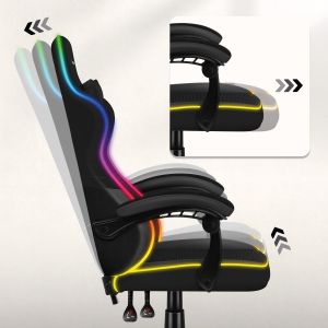 Геймърски стол Force 4.4 RGB - RGB LED подсветка