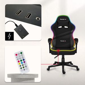 Геймърски стол Force 4.4 RGB - RGB LED подсветка