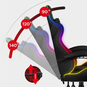 Геймърски стол Force 4.7 - RGB LED подсветка