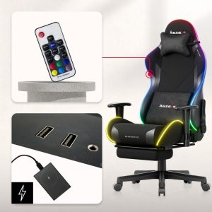 Геймърски стол Force 5.7 - RGB LED подсветка