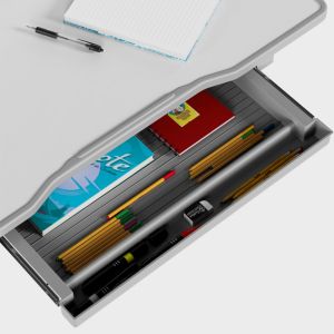 Регулируемо детско бюро Study 3.0 - 66см, сив
