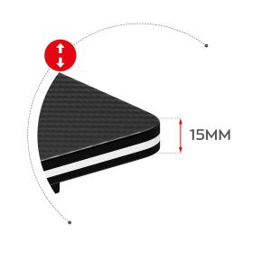 Геймърско бюро Hero 1.4, 100см, черен