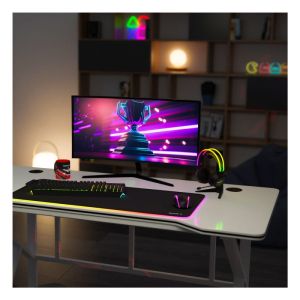 Геймърско бюро Hero 1.6, 120см, бял