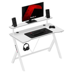 Геймърско бюро Hero 1.9, 120см, бял