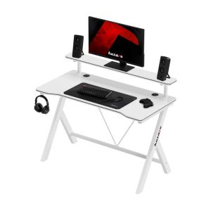 Геймърско бюро Hero 1.9, 120см, бял