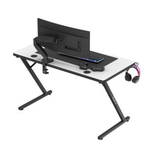 Геймърско бюро Hero 2.5, 120см, бял