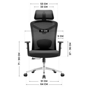 Мениджърски стол Manager 2.6 - черен