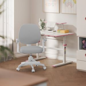 Детски въртящ се стол стол Junior 3.1 - сив