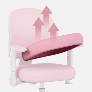 Детски въртящ се стол стол Junior 5.0 - розов