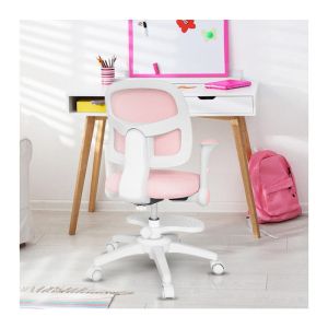 Детски въртящ се стол стол Junior 5.0 - розов