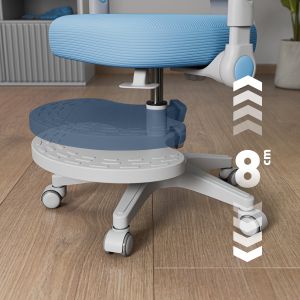 Детски въртящ се стол Junior 5.0 - син