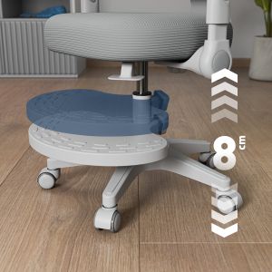 Детски въртящ се стол Junior 5.0 - сив