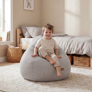 Барбарон от рипсено кадифе Comfy 1.0 - сив