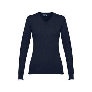 THC MILAN WOMEN. Дамски джъмпер с V-деколте