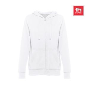 THC AMSTERDAM WOMEN WH. Дамски суичър с качулка и цип