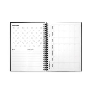 STARTER KIT INFINITE PLANNER A5. Комплектът включва "безкраен дневник", комплект за почистване, маркер и държач за маркер
