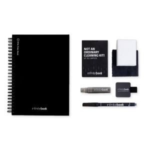 STARTER KIT INFINITEBOOK A5. Комплектът включва " Инфинитибук", комплект за почистване, маркер и държач за маркер