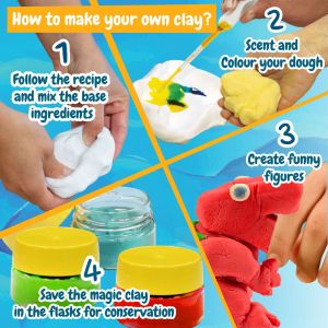 Modeling Dough Factory Kit I. Образователна игра за деца