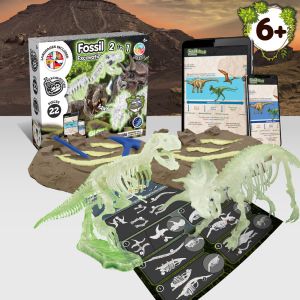 2 in 1 Fossil Excavation Kit I. Образователна игра за деца