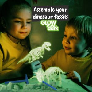 2 in 1 Fossil Excavation Kit I. Образователна игра за деца