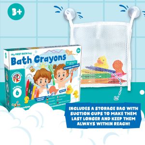 BATH CRAYONS. Образователни играчки за деца