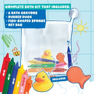 BATH CRAYONS. Образователни играчки за деца