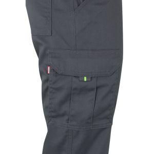 VL ZEUS LARGE. Двуцветни еласични панталони с много джобове (240 г/м²), от памук (46%), ЕМЕ (38%) и полиестер (16%)