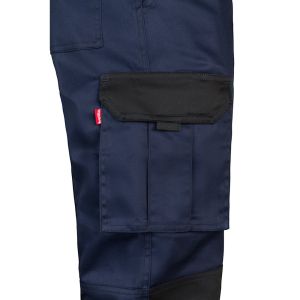 VL NJORD. Двуцветни панталони от плат с много джобове (240 g/m²), от памук (35%) и полиестер (65%)