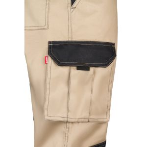 VL NJORD. Двуцветни панталони от плат с много джобове (240 g/m²), от памук (35%) и полиестер (65%)