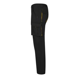 VL FIDES. Двуцветни еластични панталони с много джобове (240 г/м²), от памук (46%), ЕМЕ (38%) и полиестер (16%)