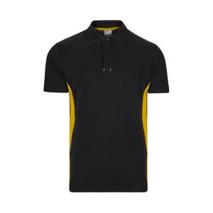 VL SUPAY. Двуцветна поло риза с пике (180 g/m²), къс ръкав, от памук (60%) и полиестер (40%)